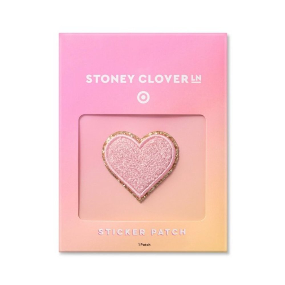 NWT Pink Heart Patch, Pack 1pc Each - Stoney Clover Lane x Target